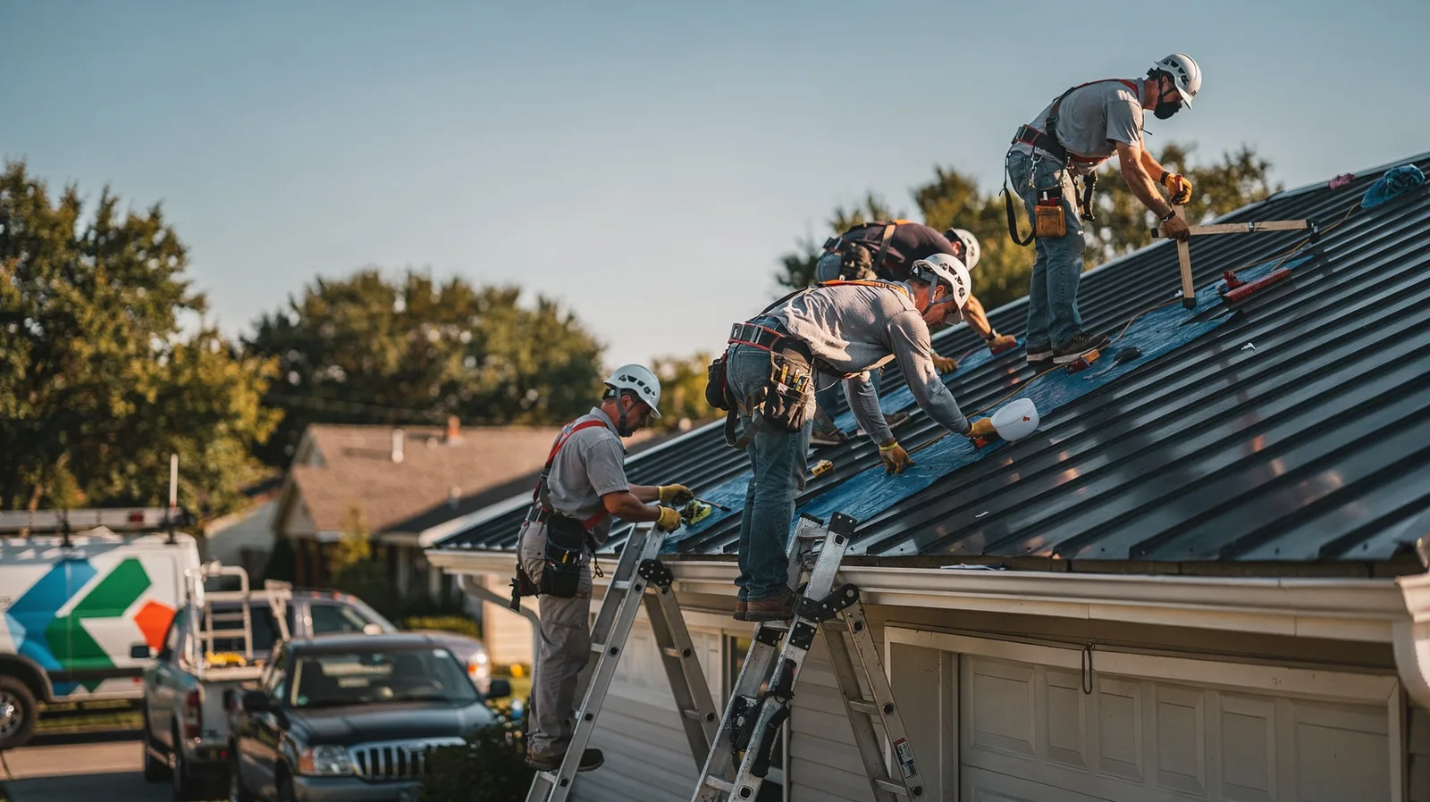 Metal Roof Installation in Sandoval, IL near me